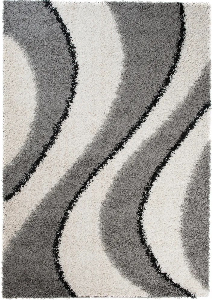 Kusový koberec Shaggy Cosmo sivý 2, Velikosti 80x150cm