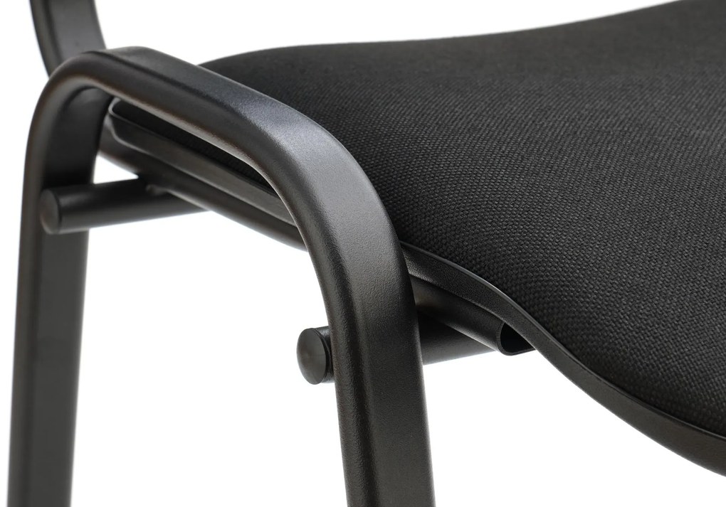 Konferenčná stolička ISO 82 cm čierna