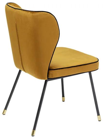 Irina stolička žltá