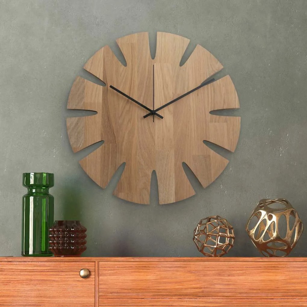 SENTOP | Nástenné hodiny z dreva s elegantným dizajnom I SENTOP MAS014-3041-BLACK-30 analógové