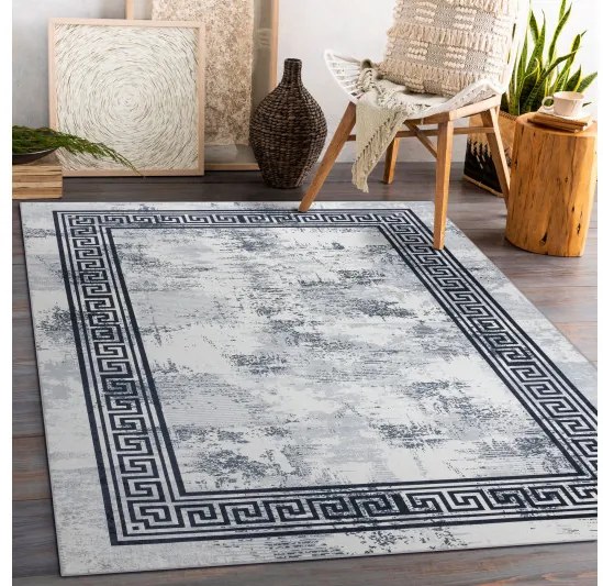 Kusový koberec ANDRE Marble 1189, 160x220, šedá, chodba / predsieň, Dywany Łuszczów