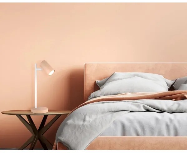 Globo 57911TP - Stolná lampa ROBBY 1xGU10/5W/230V oranžová