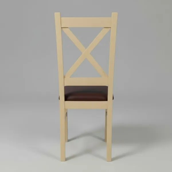 Jedálenská stolička NATE dub sonoma/tmavohnedá