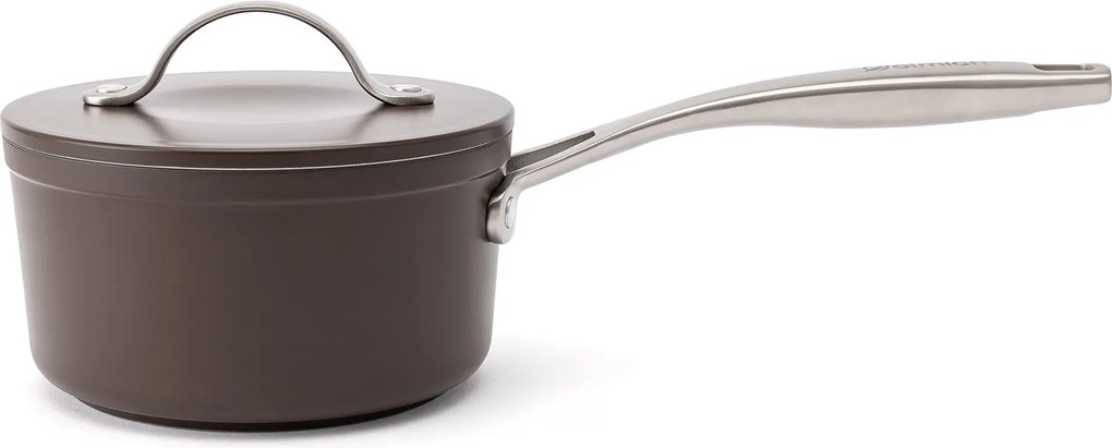 Elmich Nepriľnavý keramický rajnica Zen Ø 16 cm – hnedá