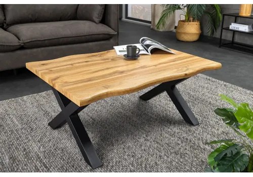 Konferenčný stôl Wild 45081 90x60cm Divoký dub fólia  - Komfort-nábytok