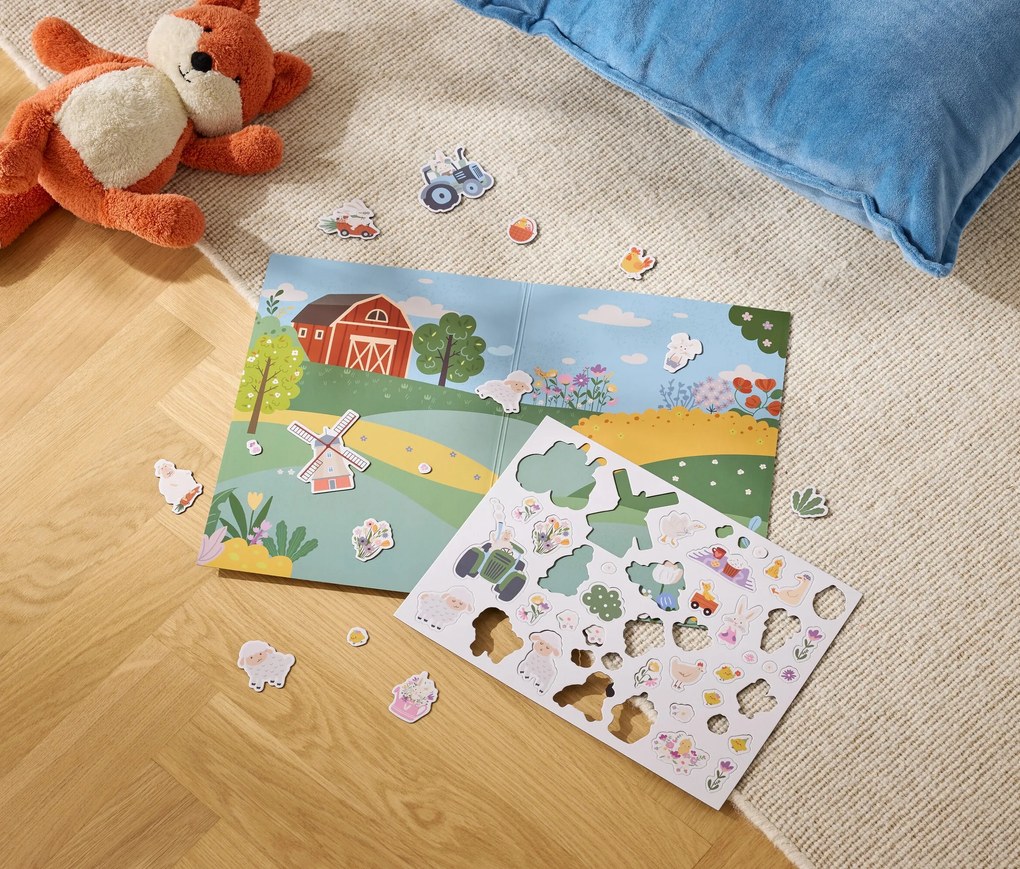 Magnetická hracia knižka