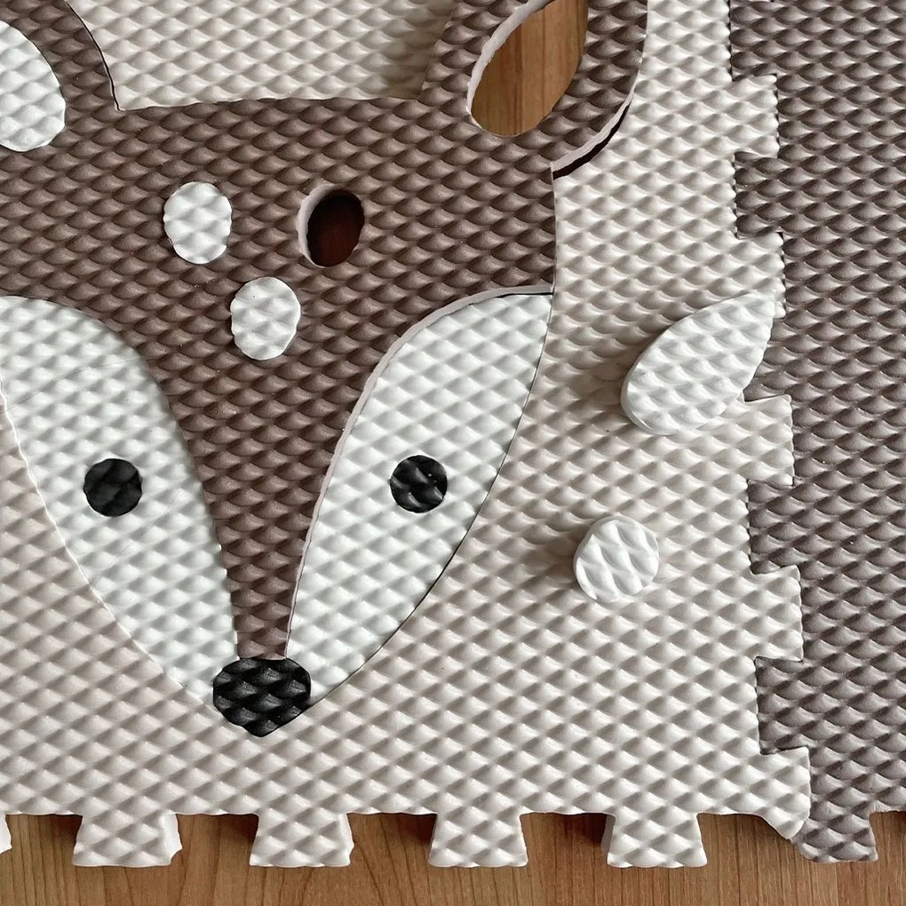 Detská penová puzzle podlaha z 6 dielov KOLOUŠOK