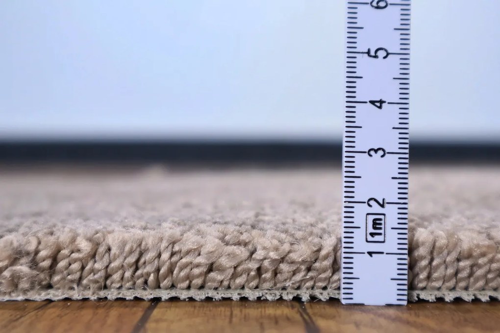 AKCIA: 330x370 cm Metrážny koberec Laguna béžová - neúčtujeme odrezky z role, šíře, béžová, ab (mriežka), detská izba, Vopi