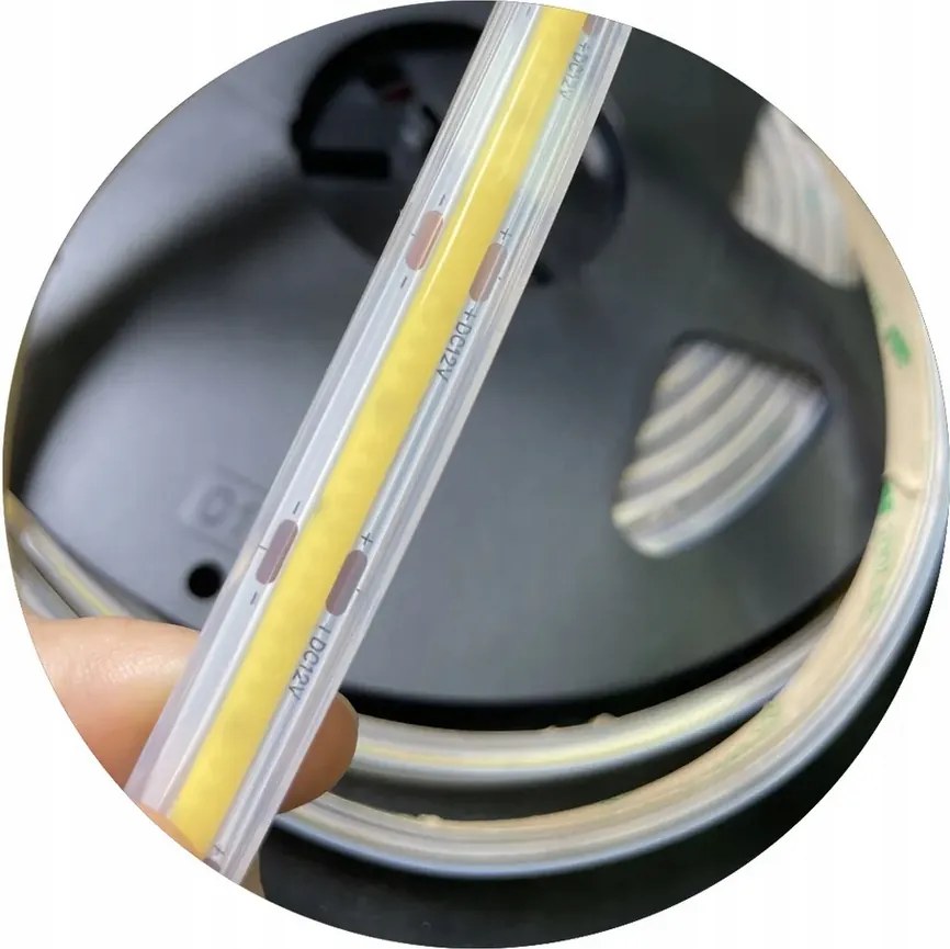 BERGE LED pásik COB Neon 12V - 480D - 9W/m - IP67 - 5m - 990lm - teplá farba