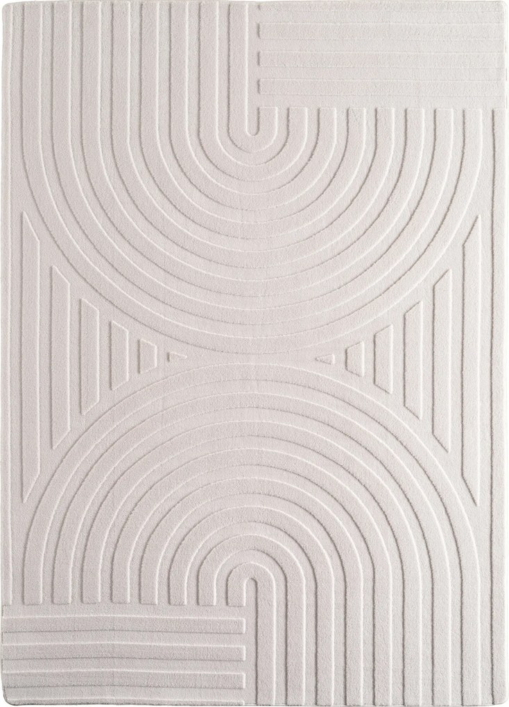 Kusový koberec Pompei 1611 cream, 240x340, biela, chodba / predsieň, Ayyildiz