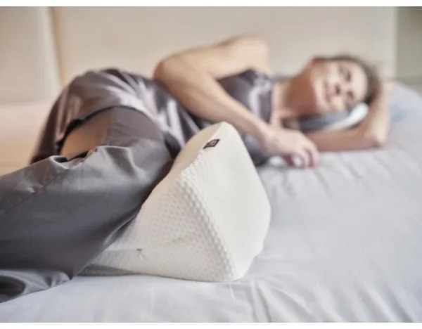 CONNECT IT CFH-6010-WH - Anatomický polštář Taurus Knee mezi kolena bílý