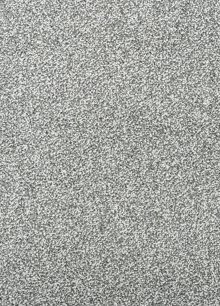 Koberce Breno Metrážny koberec LEIGHTON 76, šíře role 400 cm, sivá