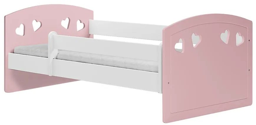 Detská posteľ Julia +M Mix Púdrová ružová 80x160