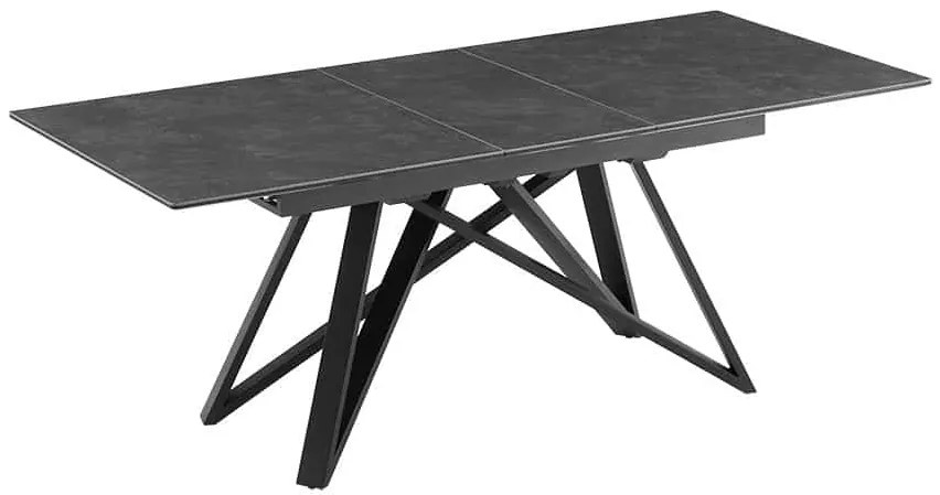Rozťahovací keramický stôl Callen 160-200cm grafit