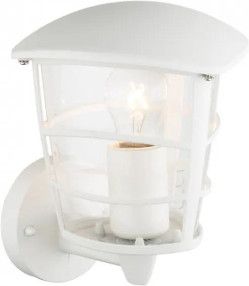 Globo OMERO 31830 Vonkajšie Nástenné Lampy biely priesvitný 1 x E27 max. 60w 22,5 x 16,5 x 16,5 cm