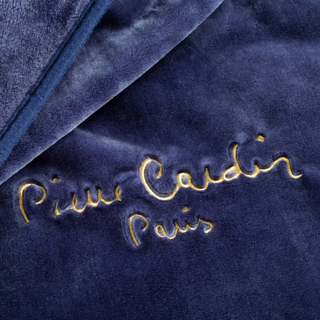 AKRYLOVÁ DEKA PIERRE CARDIN CLARA1 220X240 CM TMAVOMODRÁ