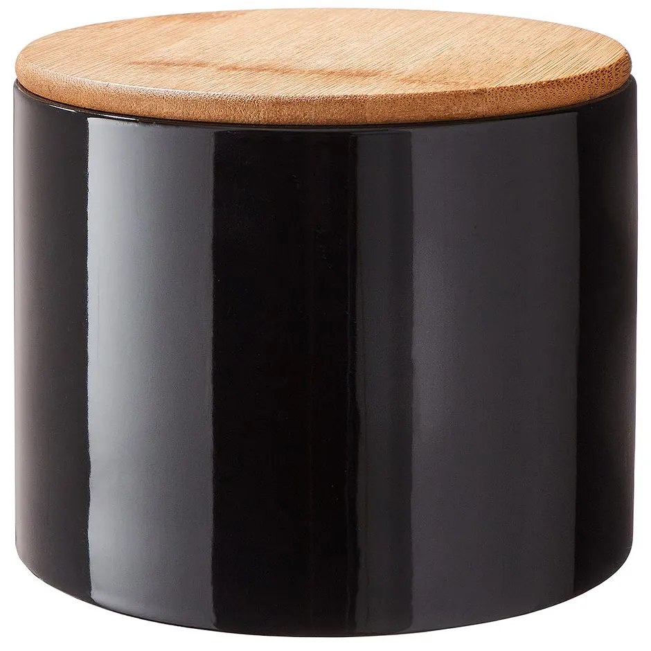 KARLTON BROS Dóza na sušenky 15 cm - čierna