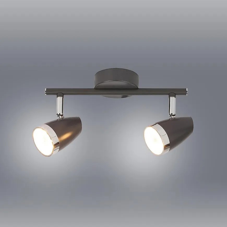 Nástenné bodové  svietidlo  Karen 6513 Antracit LS2