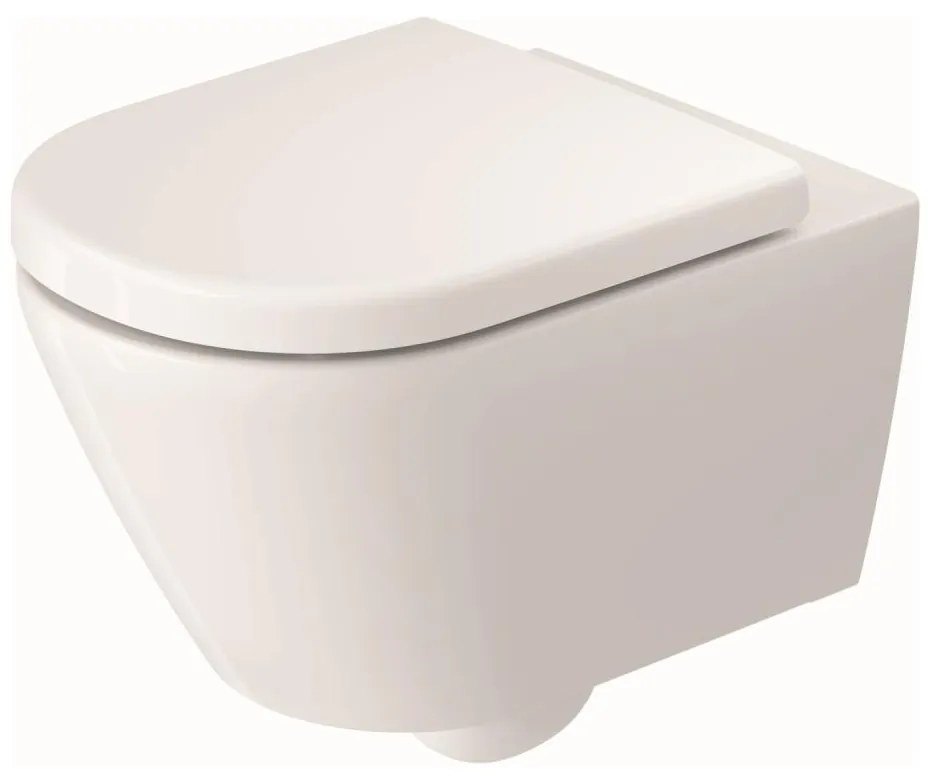 Duravit 29030900212 - Závesné WC Rimless D-CODE keramika/lesklá biela