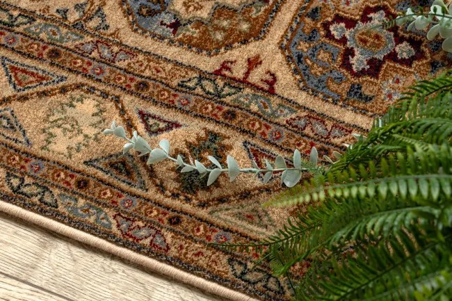 Behúň KESHAN 7874/53555 béžový / terakota