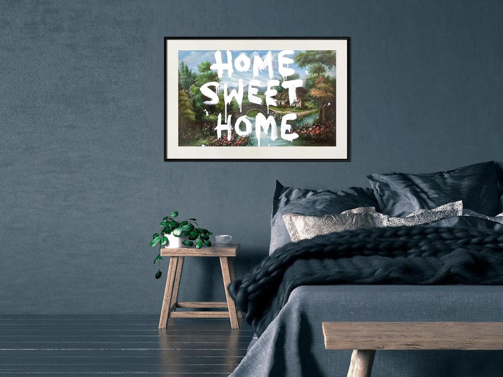 Artgeist Plagát - Dream House [Poster] Veľkosť: 30x20, Verzia: Zlatý rám