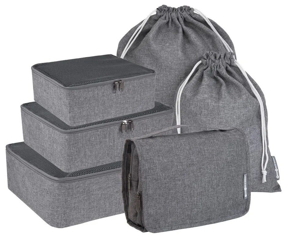 Cestovné organizéry v súprave Travel Collection – Bigso