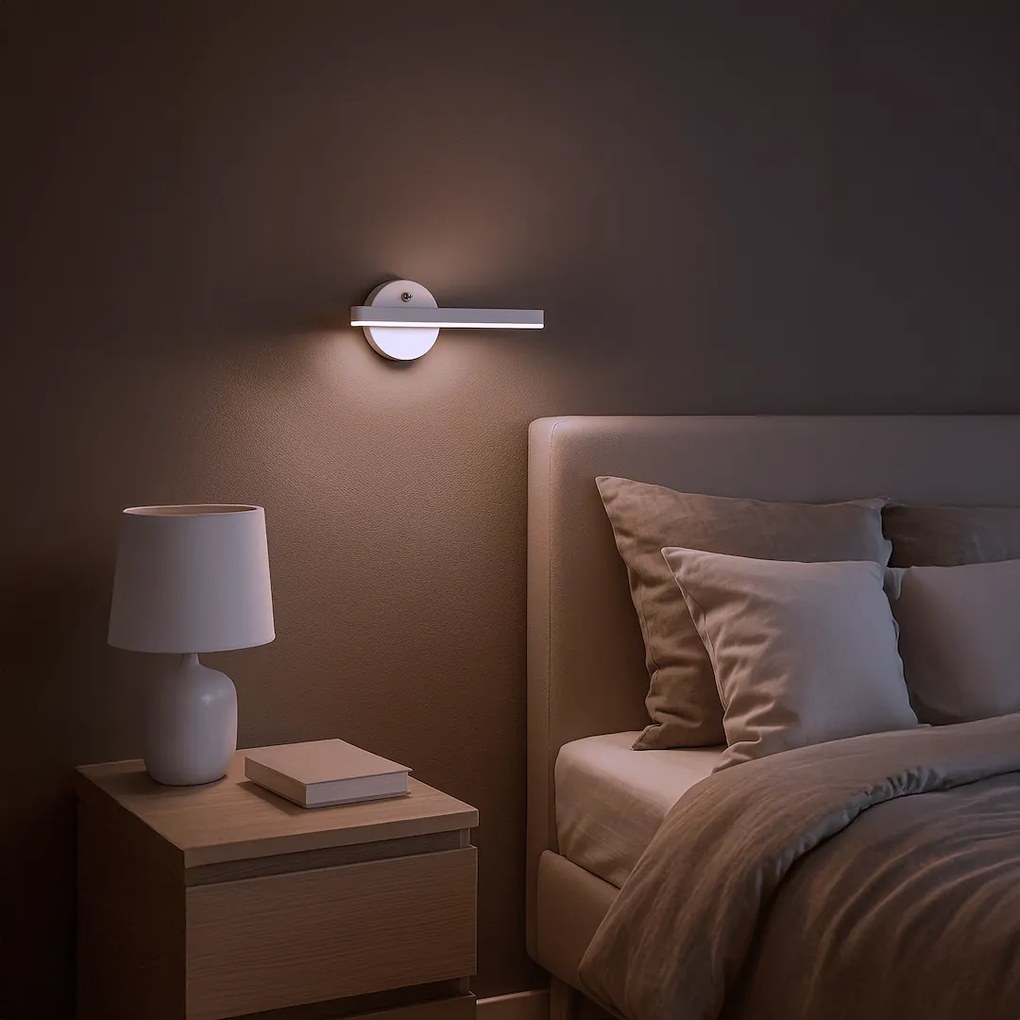 Nástenné LED svietidlo Sydney R, 1x LED 6w, 4000k, w