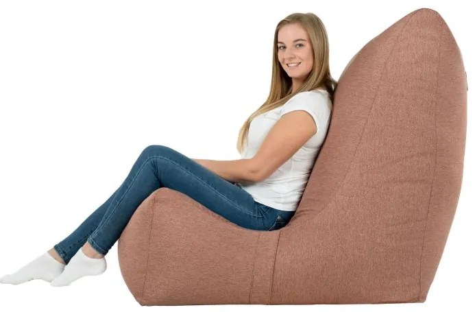 Sedací vak Distinto Balance Recycling Farba: Granátový