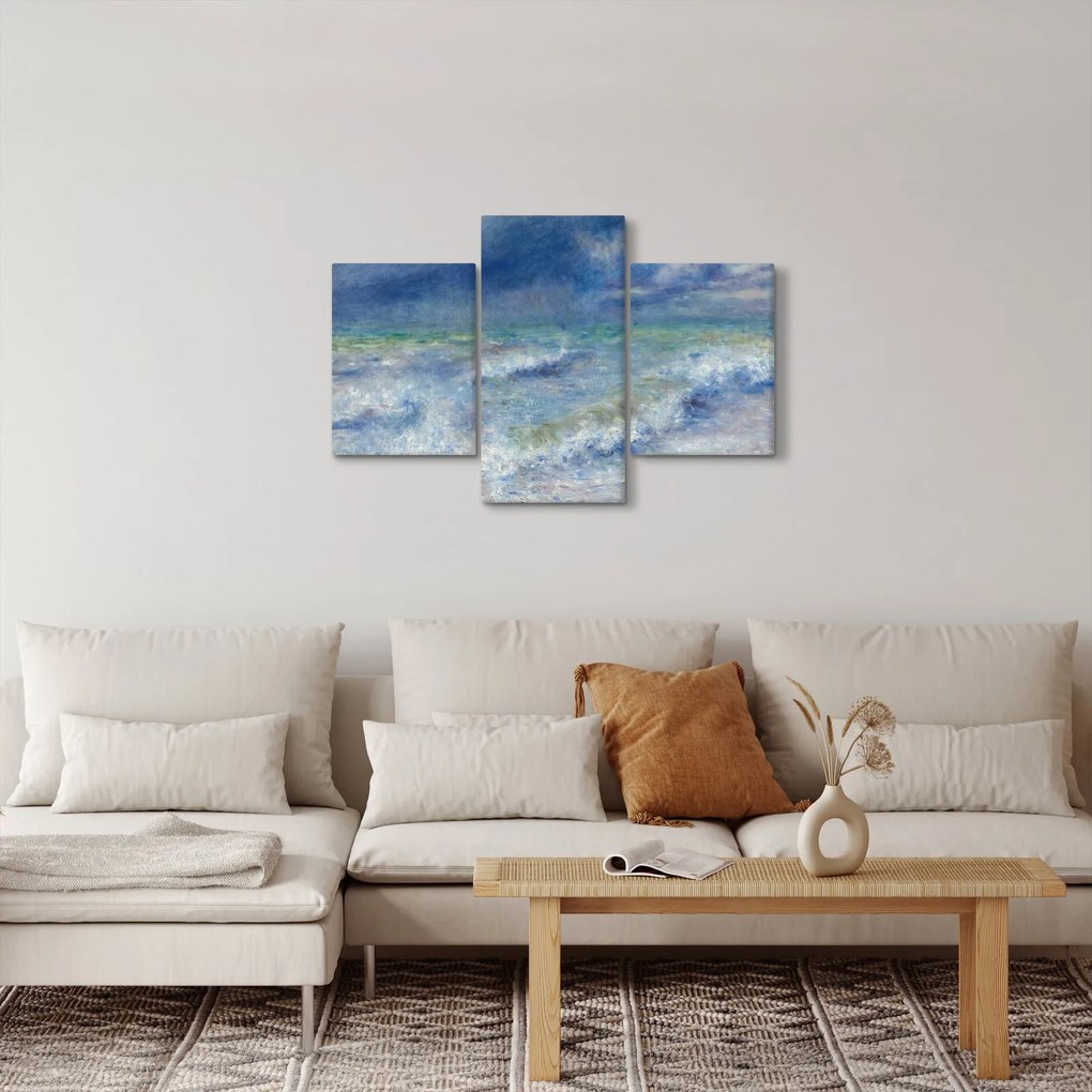 Obraz - Pierre-Auguste Renoir, Seascape, reprodukcia (90x60 cm)