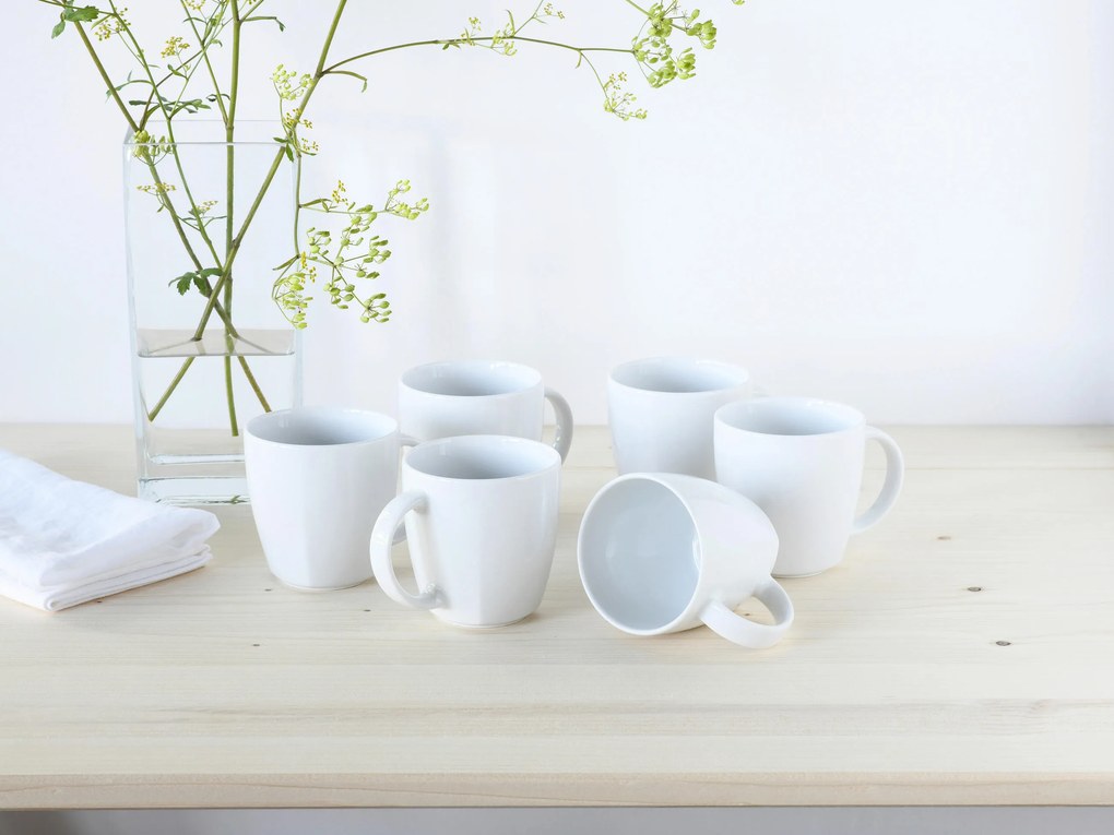 XXXLutz SADA HRNČEKOV NA KÁVU porcelán keramika 6-dielne Creatable - Jedálenské sety - 007768011704