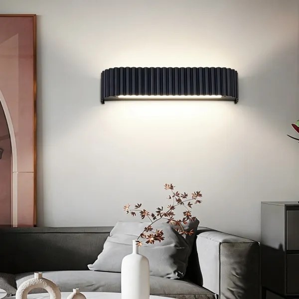 BRILAGI - LED stmievateľné nástenné svietidlo FALCON MODERN LED/14W/230V 40 cm čierne + DO
