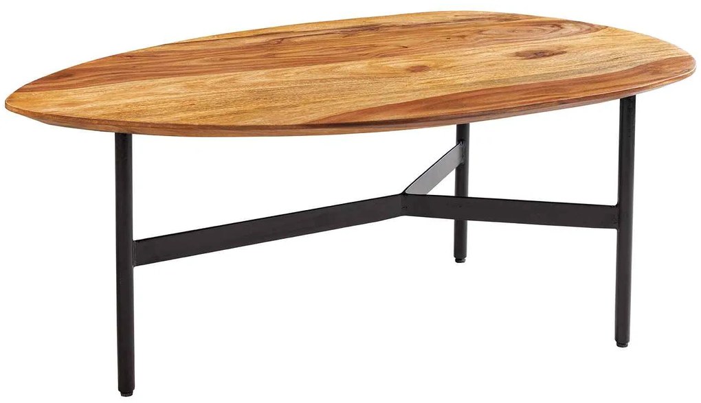 Dizajnový konferenčný stolík Machiko 86 cm Sheesham