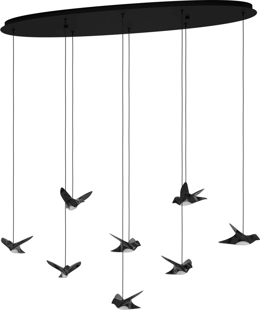 XXXLutz ZÁVESNÉ LED SVIETIDLO, R7s/Nein W, 116/26/150 cm Eglo - LED svetlá - 003348255401