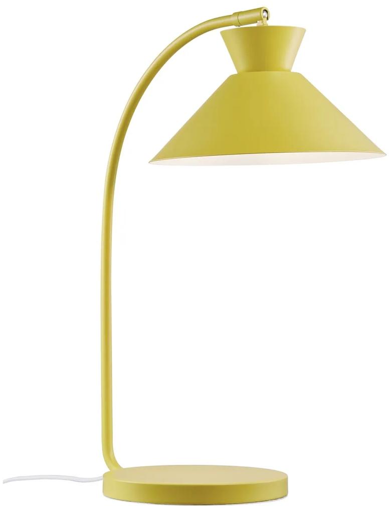 NORDLUX Stolná lampa DIAL, 1xE27, 40W, žltá