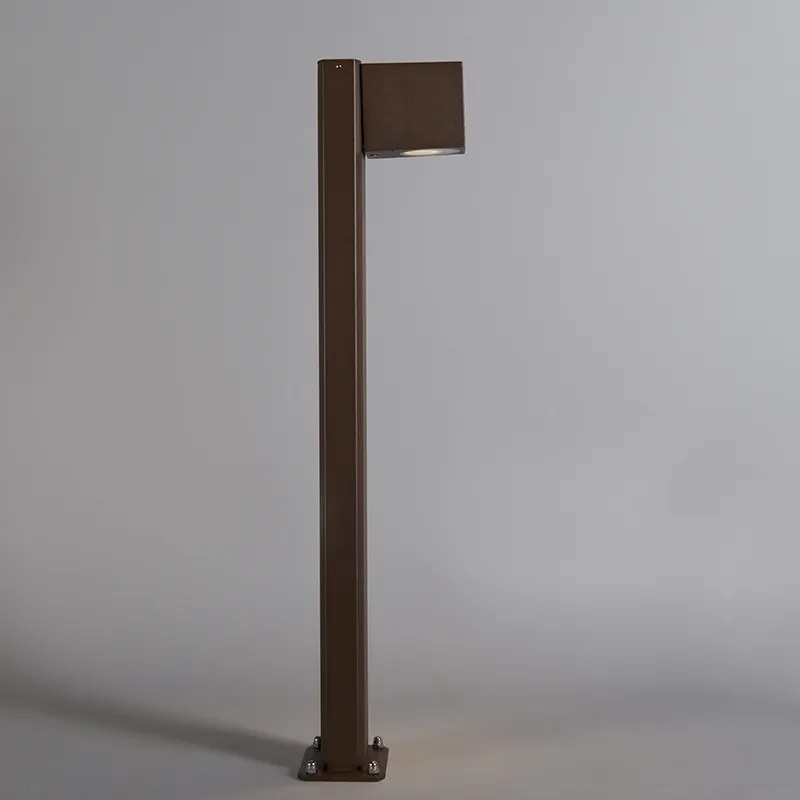 Inteligentná vonkajšia stojaca lampa hrdzavo hnedá 65 cm IP44 vrátane WiFi GU10 - Baleno