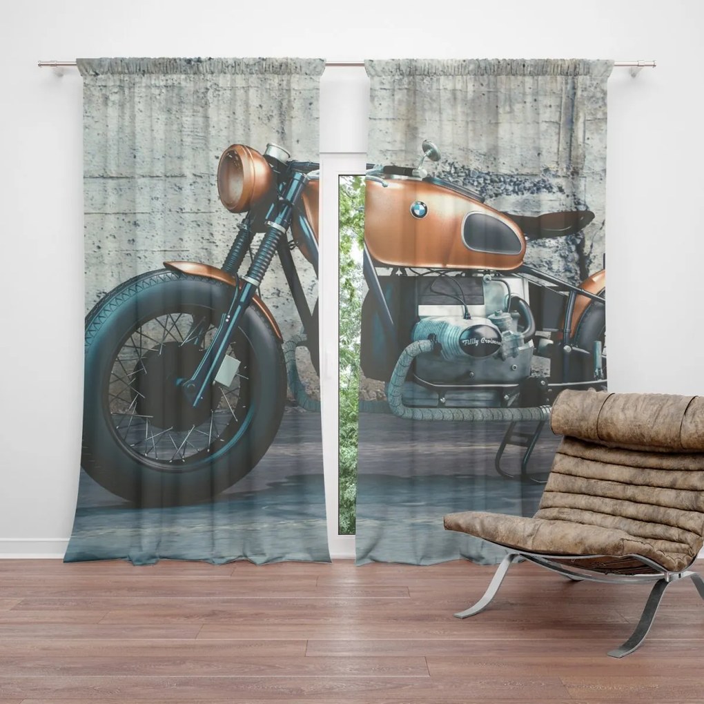 Sablio Záves Motorka: 2 ks 140x250 cm