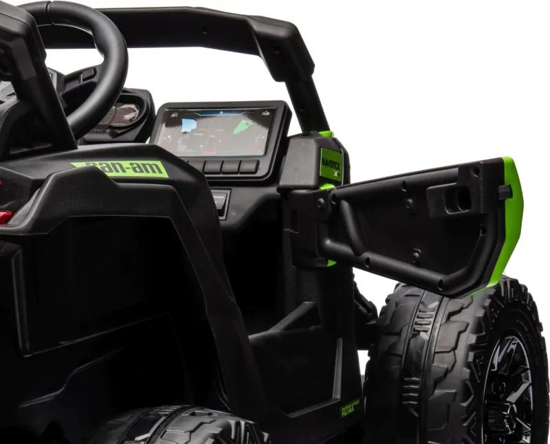 LEAN CARS Dobíjací kočík Can-am DK-CA003 Green