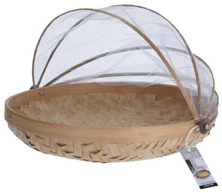 Bambusový košík na ovocie Abigail, sada 3ks, 30x19 cm + 35x22 cm + 25x17 cm