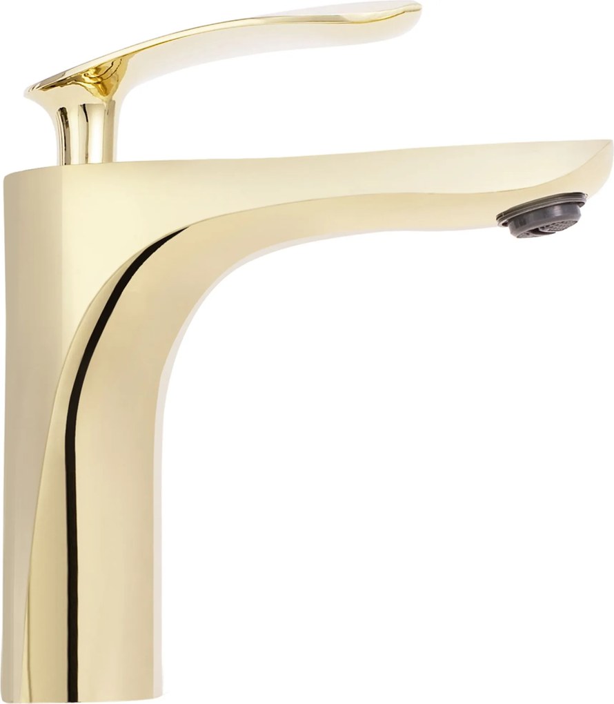 Rea Orbit, umývadlová batéria, zlatá lesklá, REA-B2050