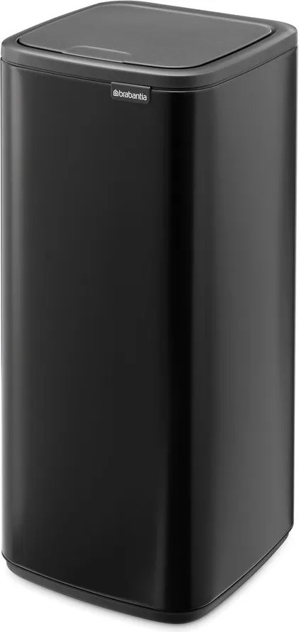 Matne čierny dotykový oceľový odpadkový kôš 30 l Bo Touch – Brabantia