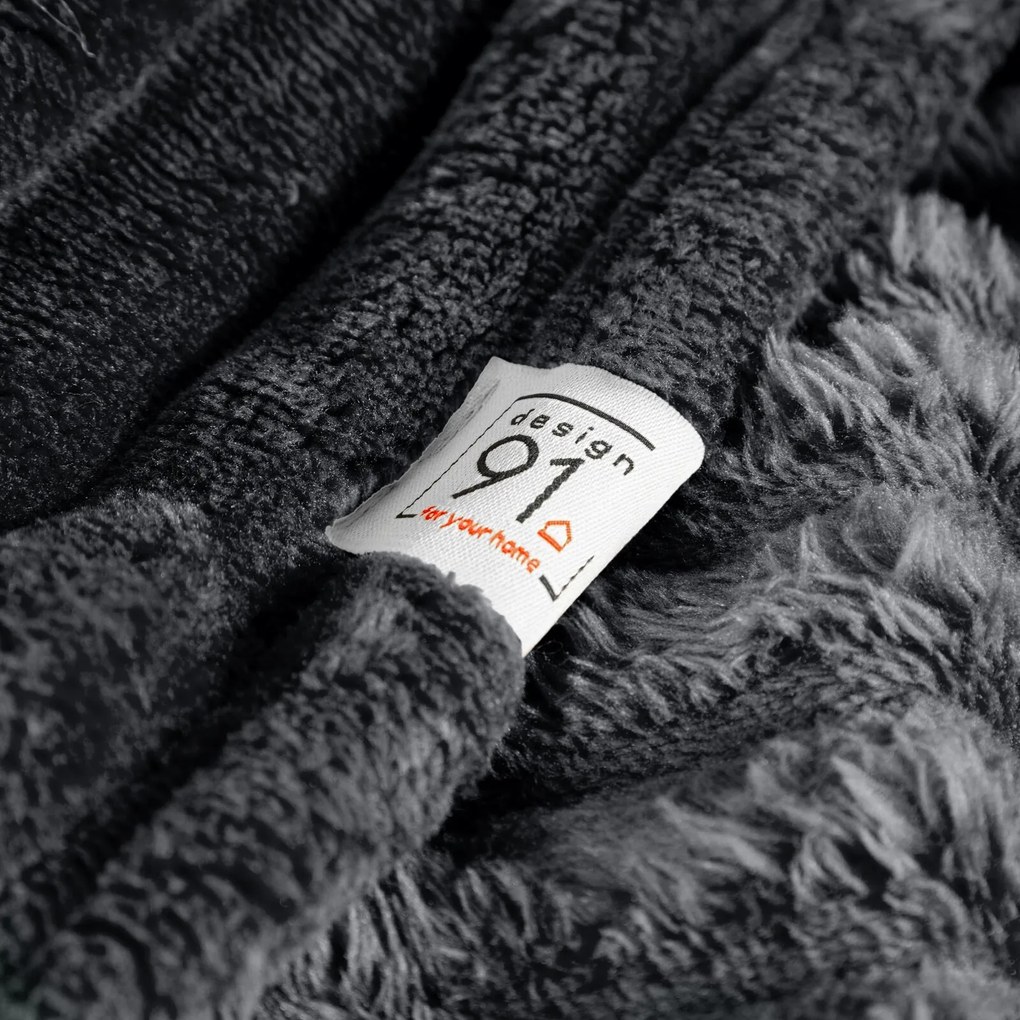 DEKA Z MIKROFLANELU SOFT 70X160 CM SIVÁ