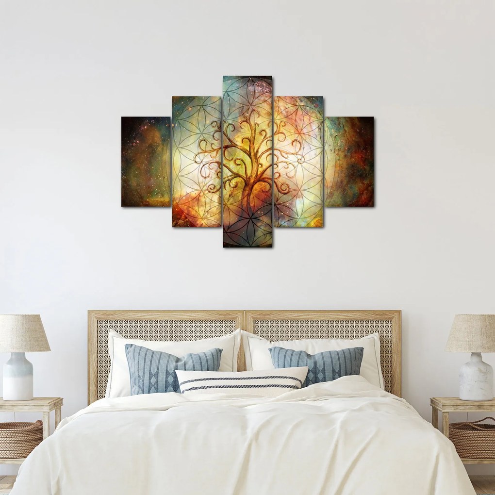 Abstraktný obraz stromu (150x105 cm)