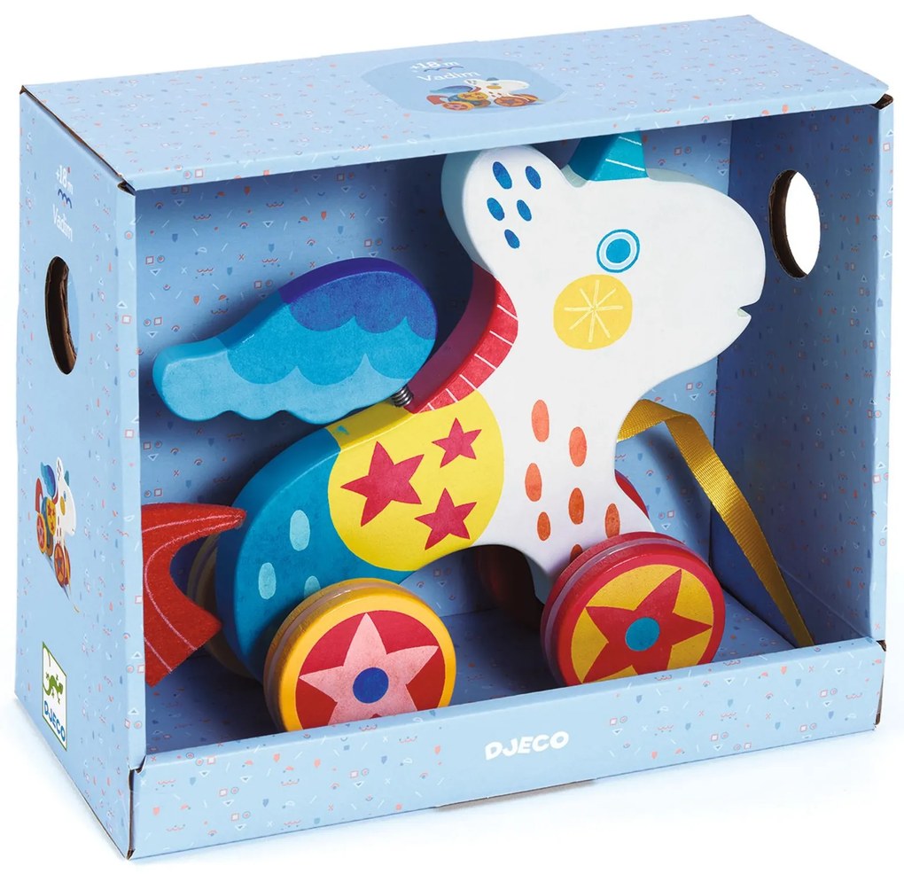 Ťahacia hračka - jednorožec Vadim