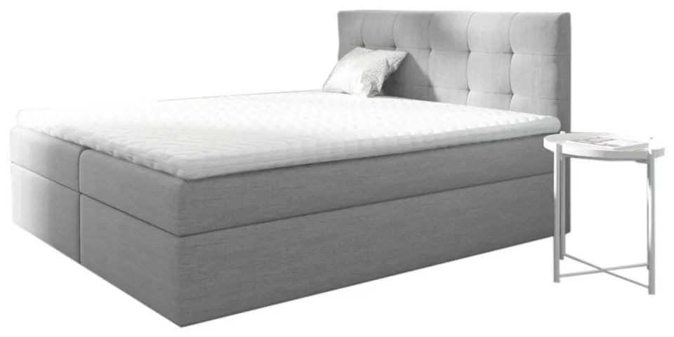 Čalúnená posteľ boxspring ISLA - inari 100 / 160x200