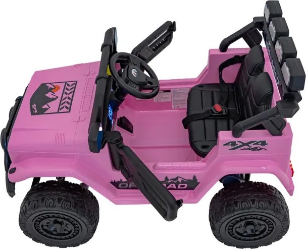 Elektrické autíčko Off-Road CLIMBER ružové