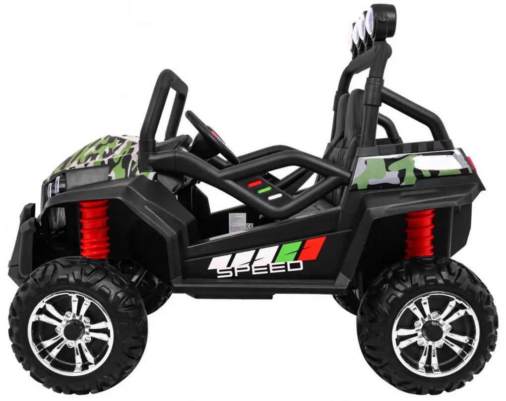 RAMIZ Elektrická bugina Grand Buggy 4x4  - camo - 4x45W - 24V5AH - 2023