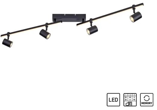 Paul Neuhaus 6525-18 - LED Bodové svietidlo BARIK 4xGU10/4,5W/230V + LED/10W