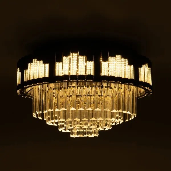 BRILAGI - LED stmievateľné stropné svietidlo CROWN LED/41W/230V priemer 48 cm čierne + DO