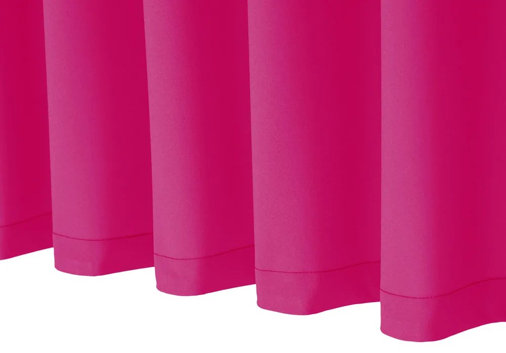 Biante Dekoračný záves Rongo RG-096 Fuchsiový 140x170 cm