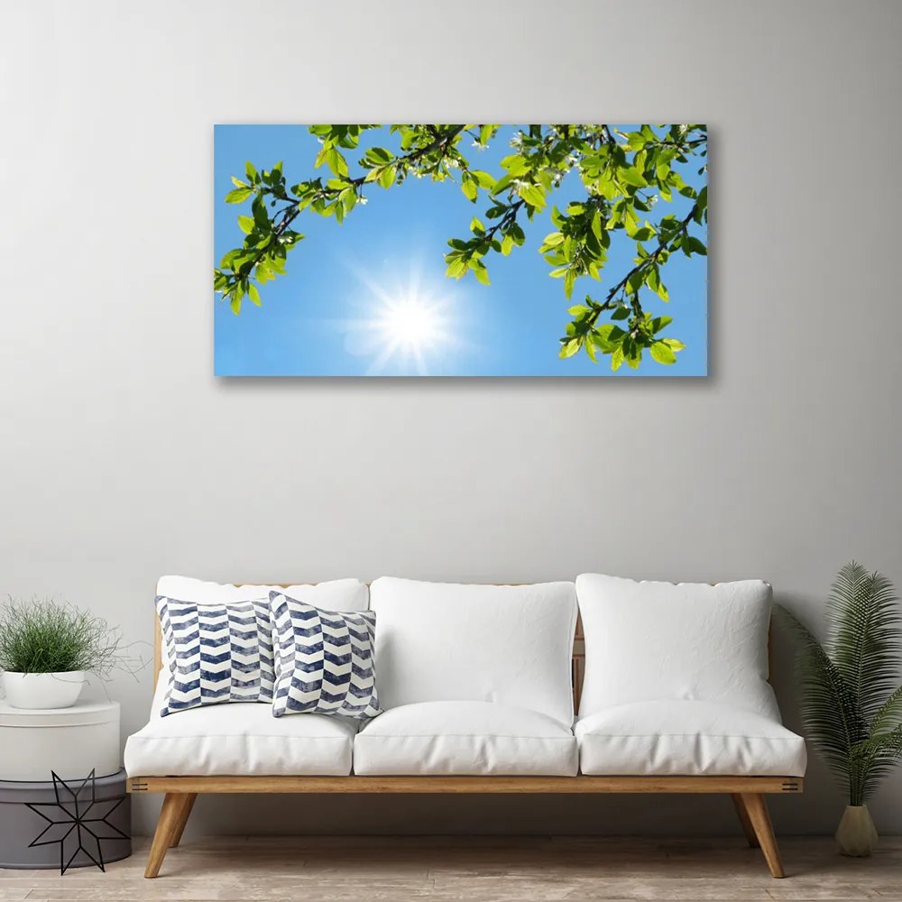 Obraz na plátne Slnko príroda 120x60 cm